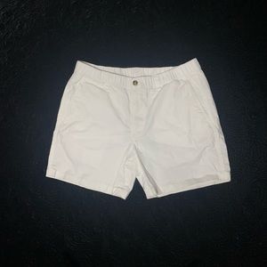 shorts are off white and by the brand maamgic
